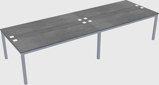 Shared Rectangular Desk