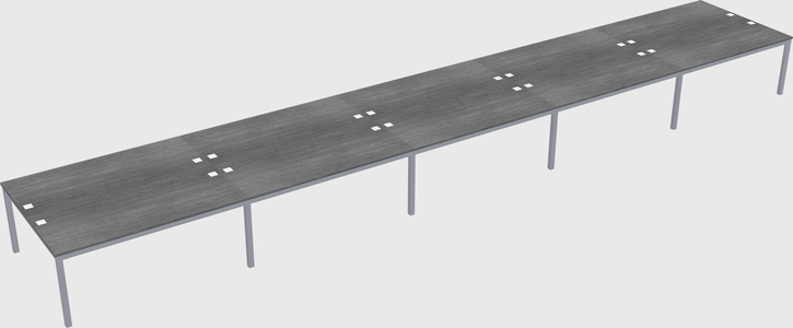 Shared Rectangular Desk