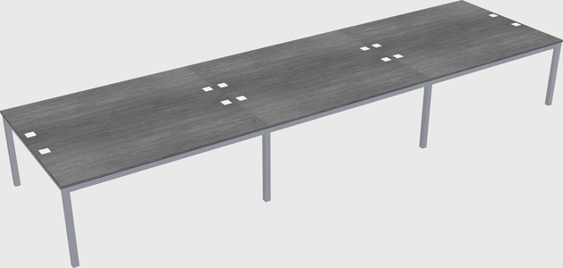 Shared Rectangular Desk