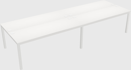 Shared Rectangular Desk