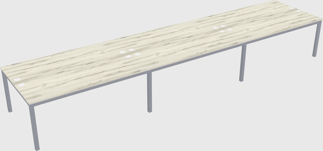 Shared Rectangular Desk