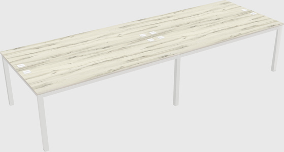 Shared Rectangular Desk
