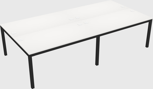 Shared Rectangular Desk