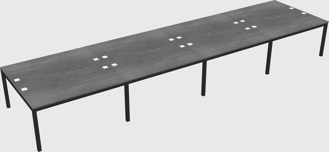 Shared Rectangular Desk