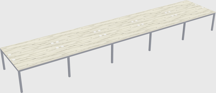 Shared Rectangular Desk