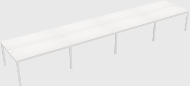 Shared Rectangular Desk