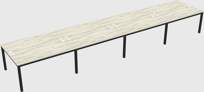 Shared Rectangular Desk