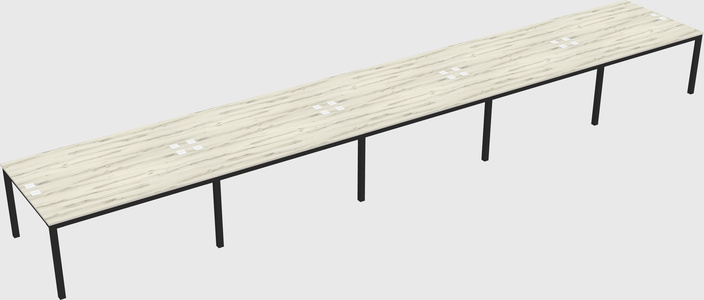 Shared Rectangular Desk