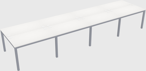 Shared Rectangular Desk