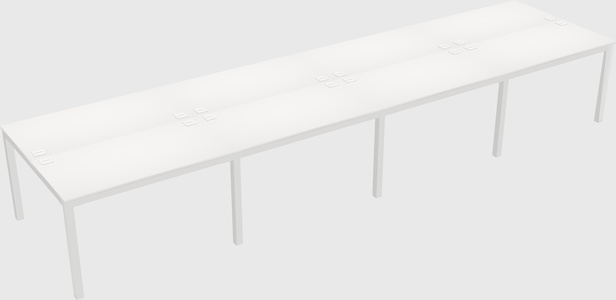 Shared Rectangular Desk