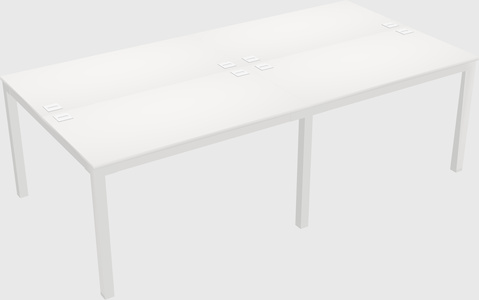 Shared Rectangular Desk