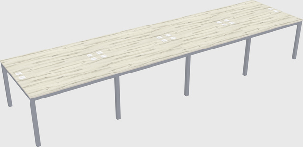 Shared Rectangular Desk