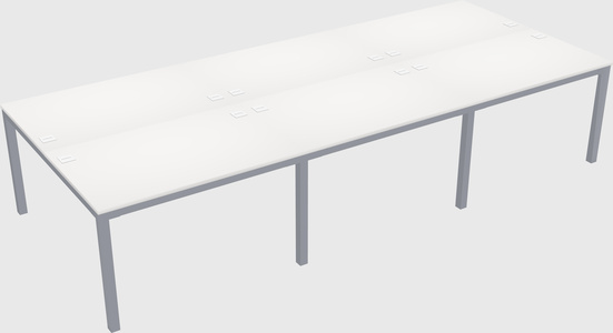 Shared Rectangular Desk