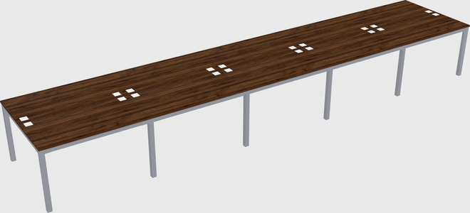 Shared Rectangular Desk