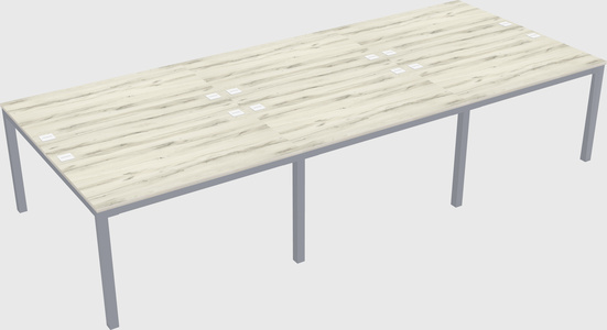 Shared Rectangular Desk
