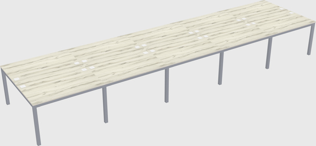 Shared Rectangular Desk