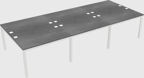 Shared Rectangular Desk