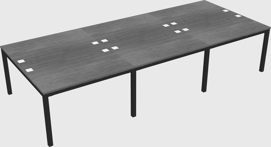 Shared Rectangular Desk