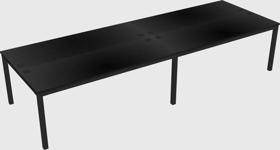 Shared Rectangular Desk