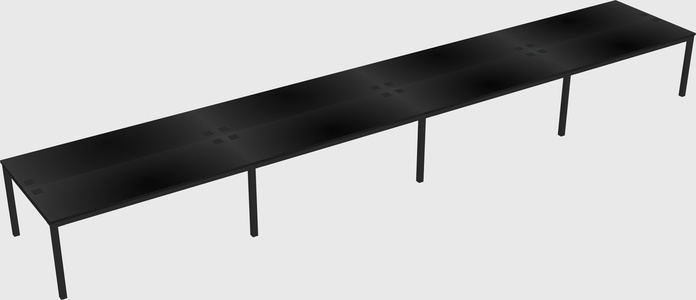 Shared Rectangular Desk