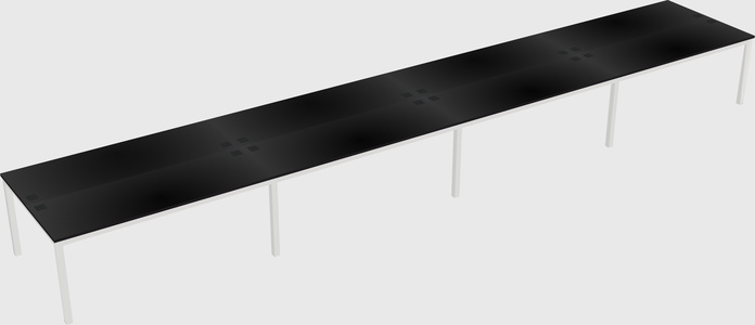 Shared Rectangular Desk