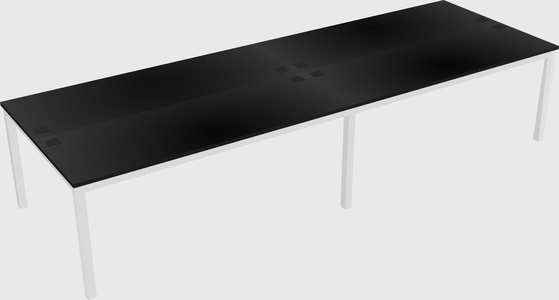 Shared Rectangular Desk