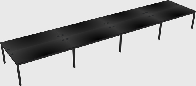 Shared Rectangular Desk