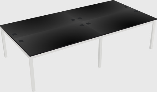 Shared Rectangular Desk