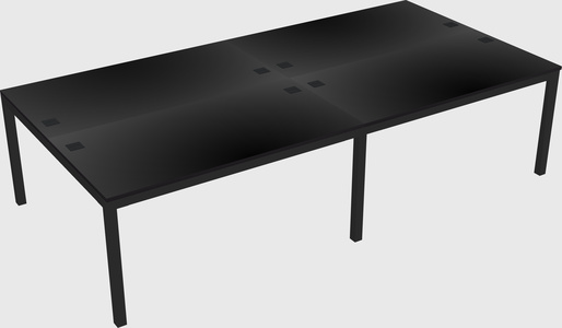 Shared Rectangular Desk