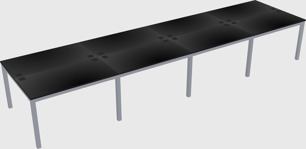 Shared Rectangular Desk