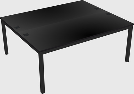 Shared Rectangular Desk