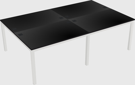 Shared Rectangular Desk