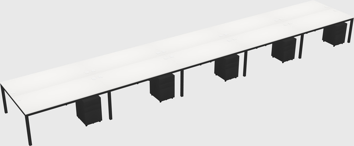 Shared Rectangular Desk
