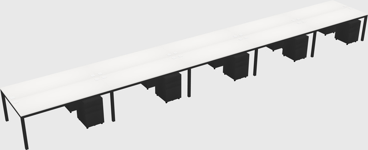 Shared Rectangular Desk