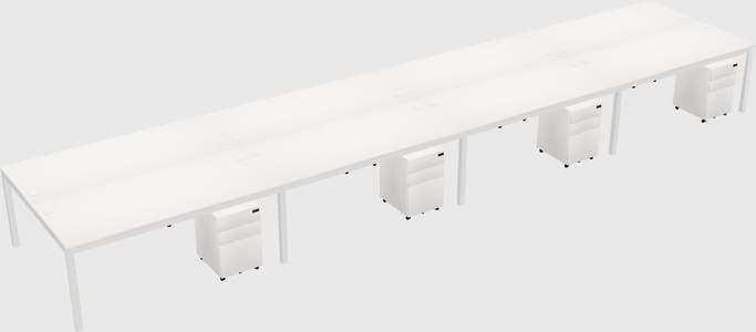 Shared Rectangular Desk
