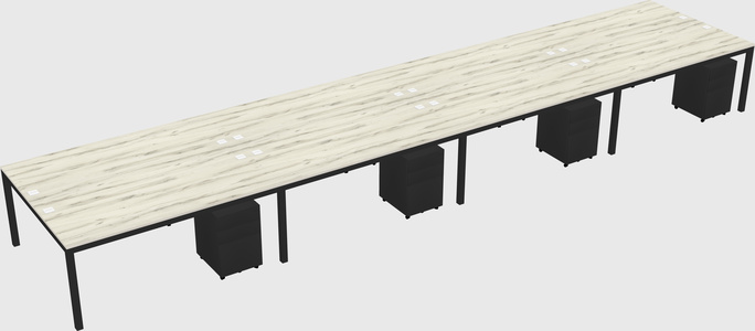 Shared Rectangular Desk