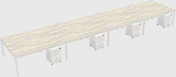 Shared Rectangular Desk