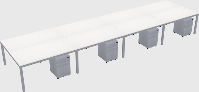 Shared Rectangular Desk