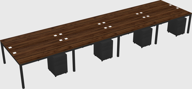 Shared Rectangular Desk