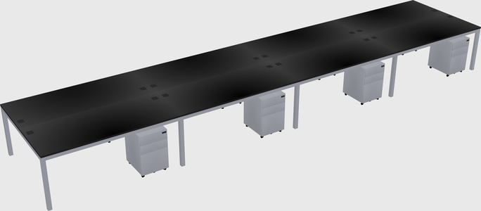 Shared Rectangular Desk