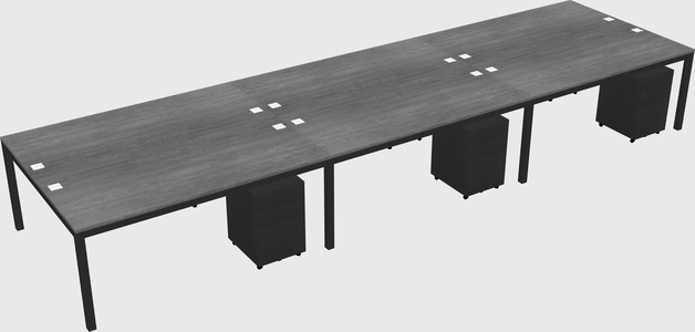 Shared Rectangular Desk