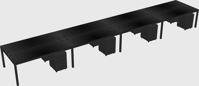 Shared Rectangular Desk