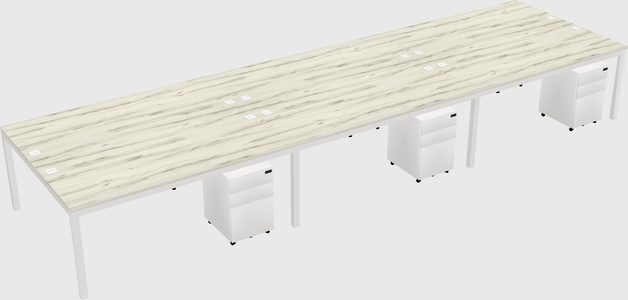 Shared Rectangular Desk