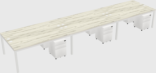 Shared Rectangular Desk