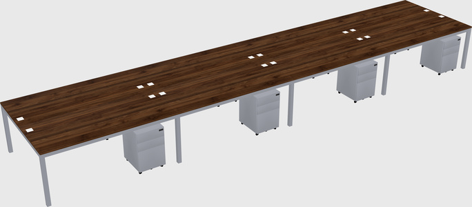 Shared Rectangular Desk