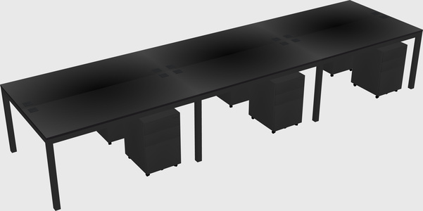 Shared Rectangular Desk