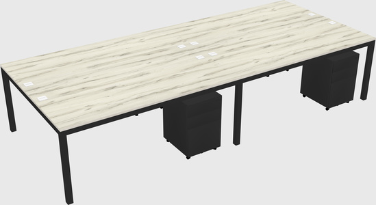 Shared Rectangular Desk