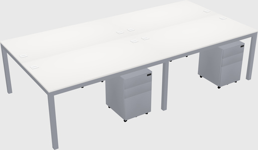 Shared Rectangular Desk