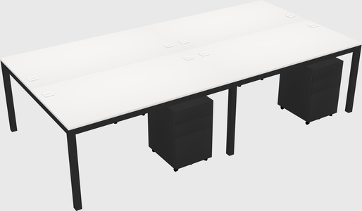 Shared Rectangular Desk