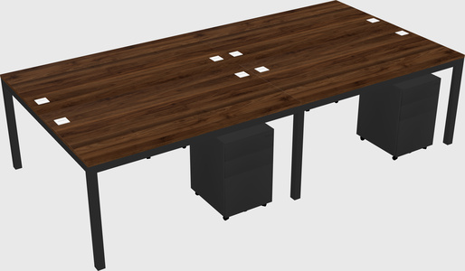 Shared Rectangular Desk